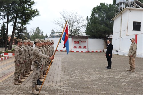 Kaymakamımız Sayın Salih Kaya’nın Emniyet ve Jandarma Personeline Bayram Ziyareti