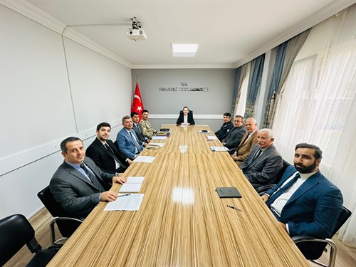 2023 Yılı İlçe İdare Şube Başkanları Toplantısı Yapıldı
